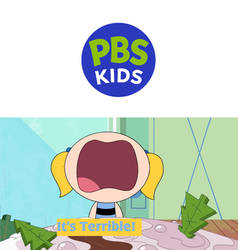 Bubbles finds the new PBS Kids Logo annoying