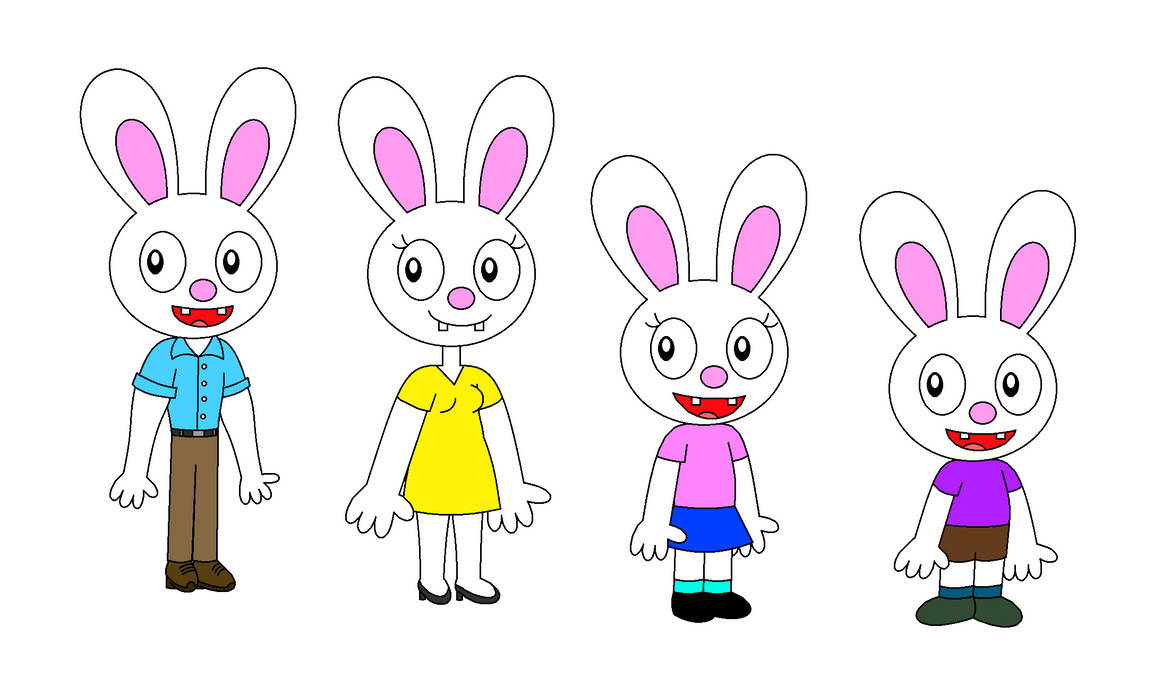 Sara the Rabbit with her family by pingguolover on DeviantArt