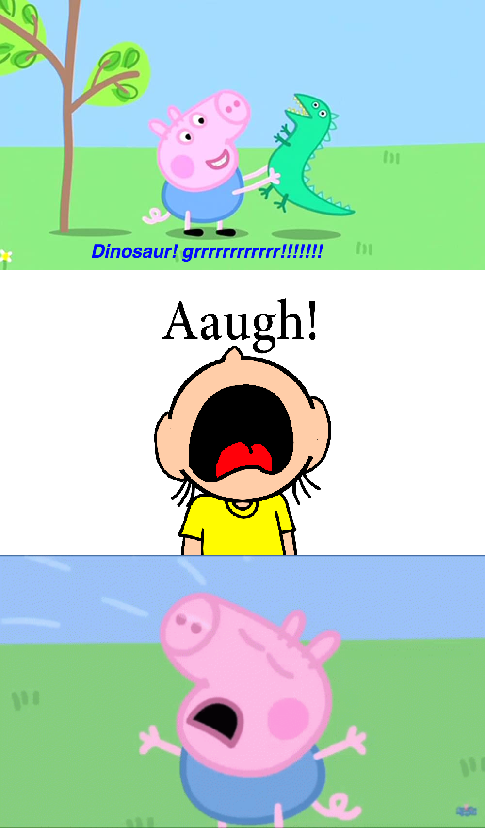 Maggy screaming at Dora by pingguolover on DeviantArt