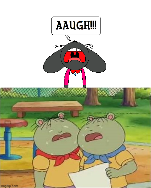 Maggy screaming at Dora by pingguolover on DeviantArt