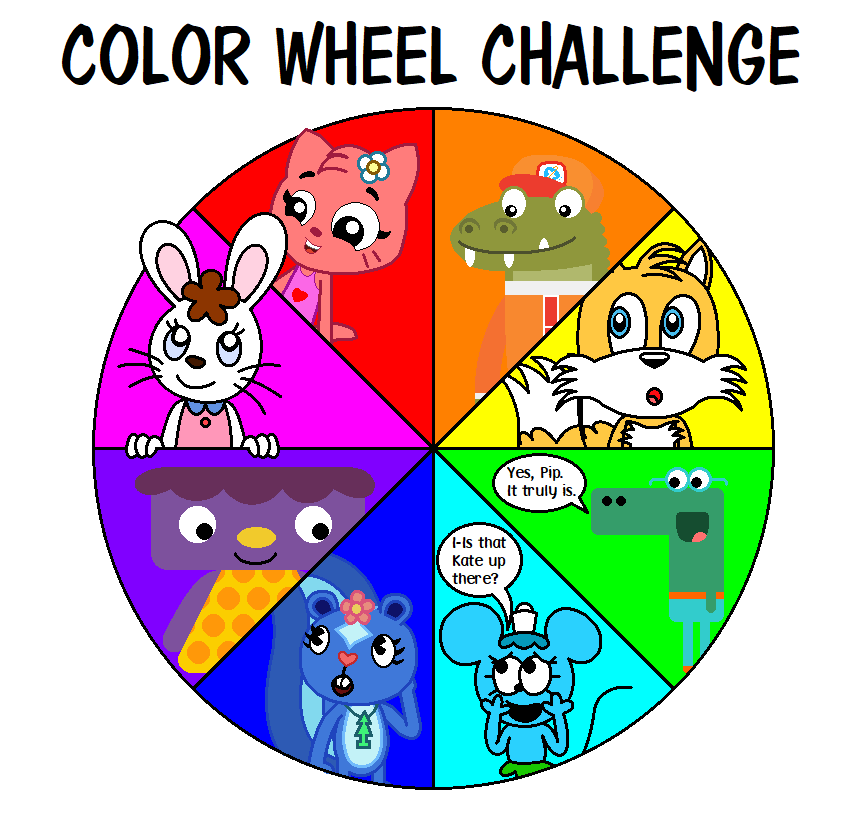 Color Wheel Characters My Color Wheel Challenge by pingguolover on DeviantArt