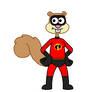 Sandy Cheeks as an Incredible