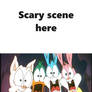 Tiny Toons scared of something