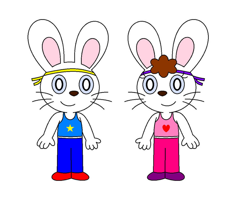 Deviantart Floppy Rabbit Floppy and Mimi as Fighters by pingguolover on DeviantArt