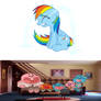 The Wattersons laugh at Rainbow Dash crying