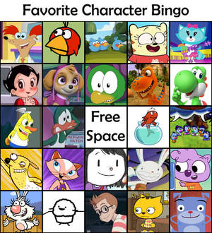 Favorite Character Bingo Update (ALT)