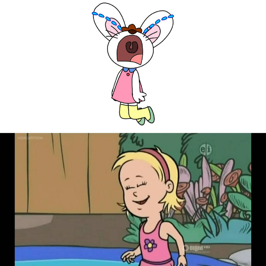 Sally laughs at Mimi Rabbit crying by pingguolover on DeviantArt