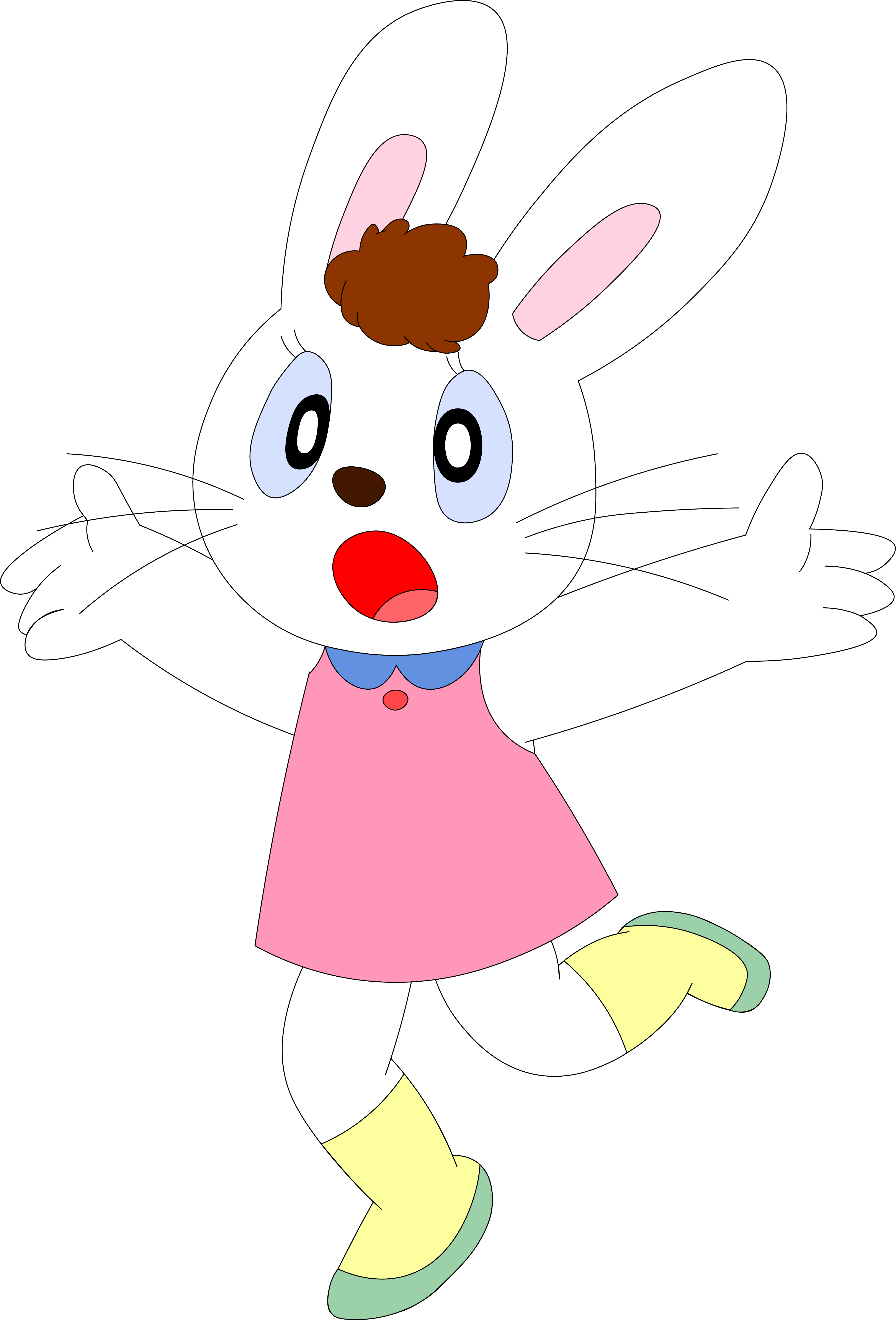 Mimi Rabbit Running by pingguolover on DeviantArt