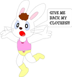 Mimi Rabbit running in her underwear (UPDATE) by pingguolover on DeviantArt