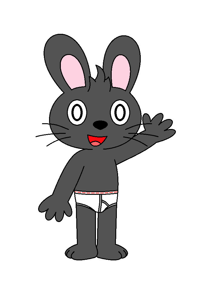 Gerald Rabbit as Spongebob in Underwear 2 by pingguolover on DeviantArt