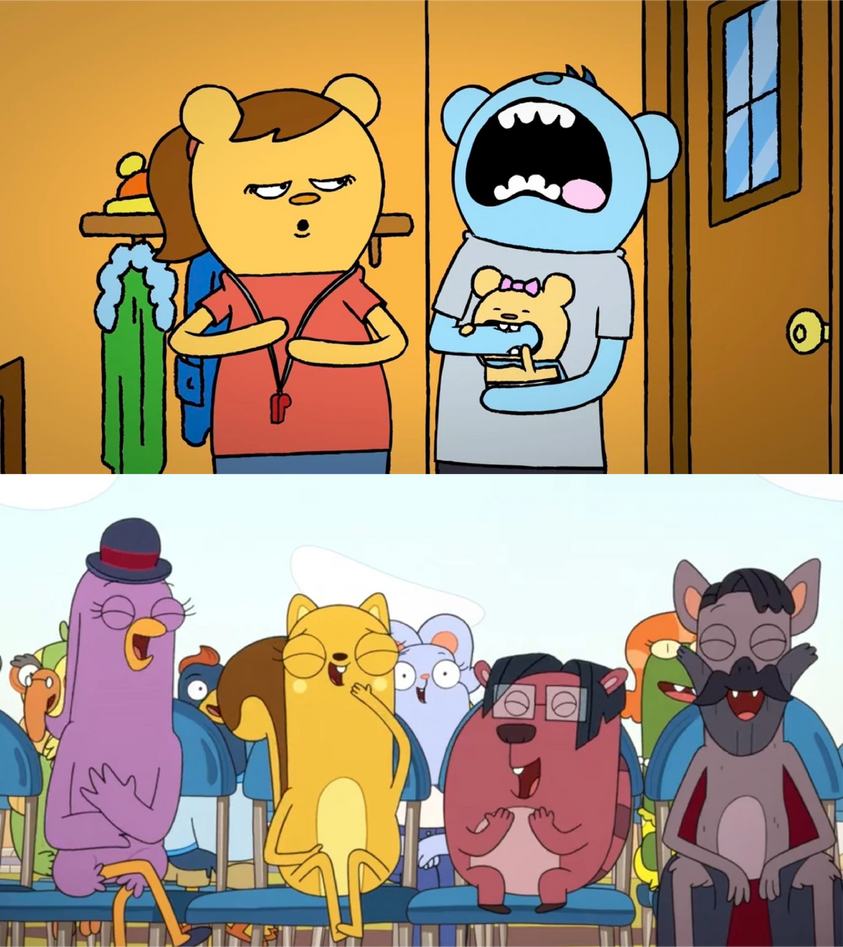 The Audience Laughs At Bossy Bear s Dad Bitten By Pingguolover On the-audience-laughs-at-bossy-bear-s-dad-bitten-by-pingguolover-on