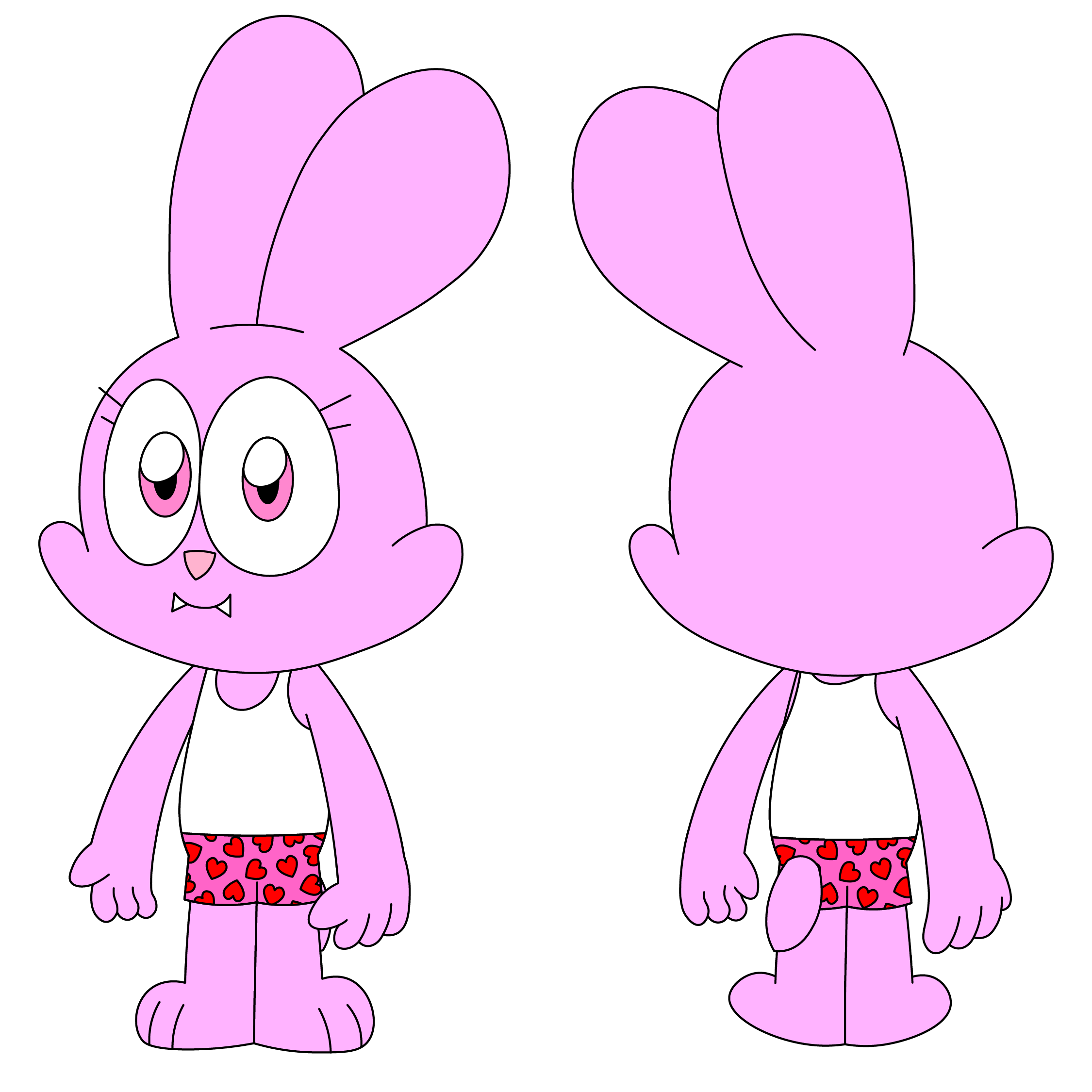 Chowder Riya Deviantart Riya Reference Undershirt and Heart Boxers by pingguolover on DeviantArt