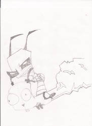 zim riding gir