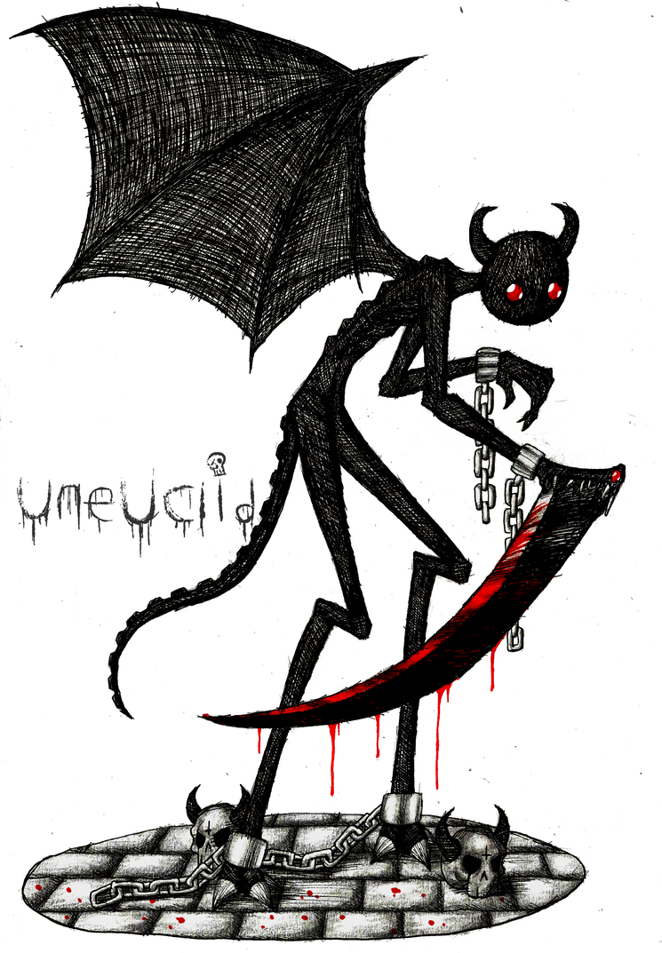 Scrap Demon Deviantart Demon by dogjustcuzdog on DeviantArt