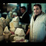 Cheese seller - Tbilisi Market