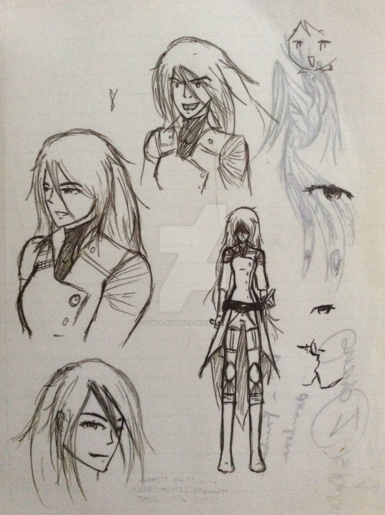 Throwback Post #2: OC Prototype Sketches by euria-stratos on DeviantArt