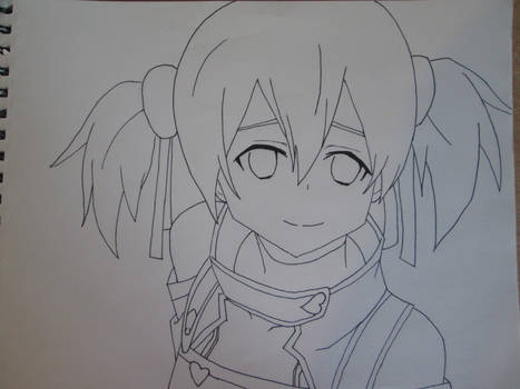 Silica line art