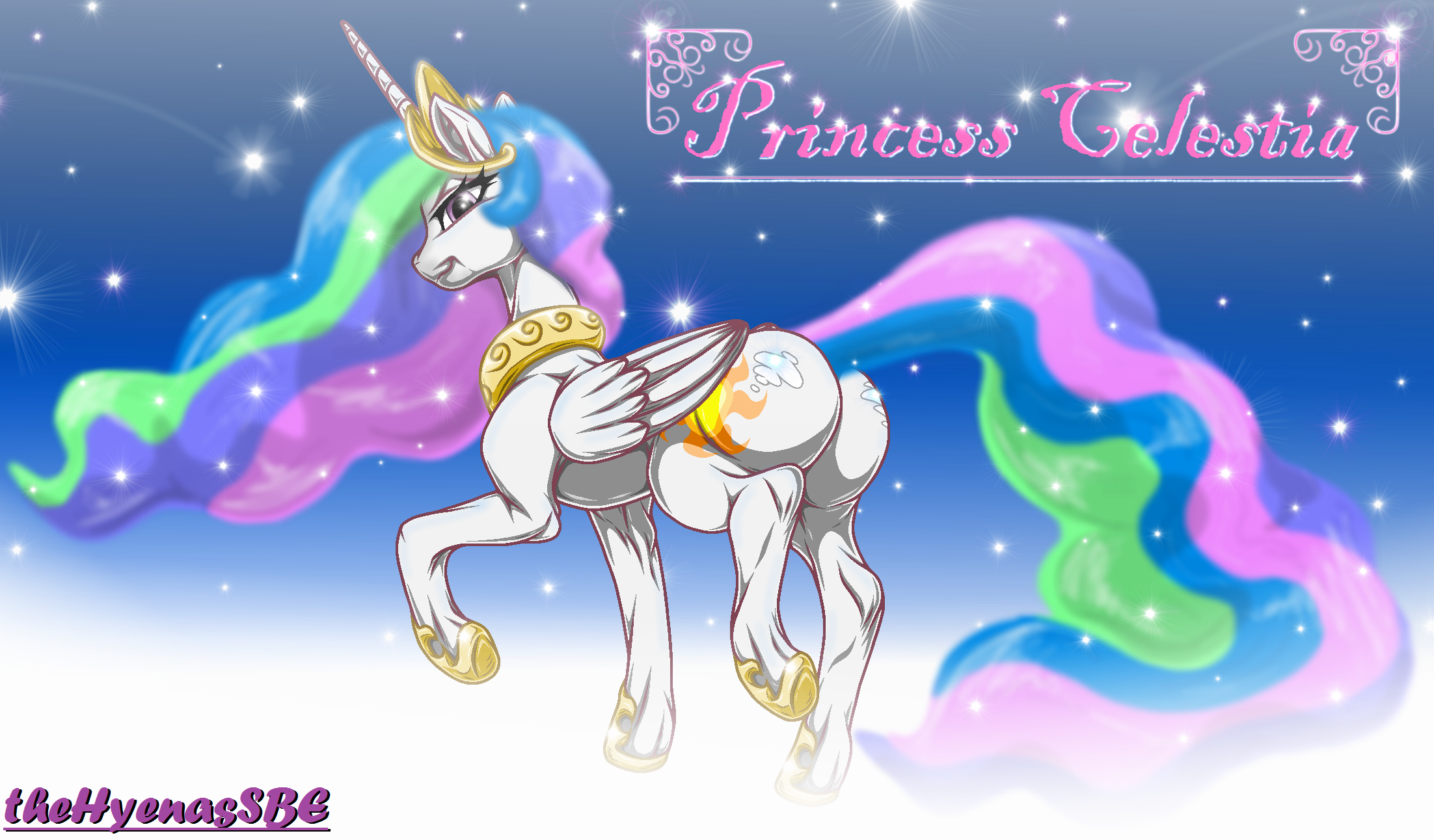 Princess Celestia  By theHyenasSBE