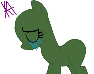 Mlp Base sad/cry by katycreepyFNAFmlplov on DeviantArt