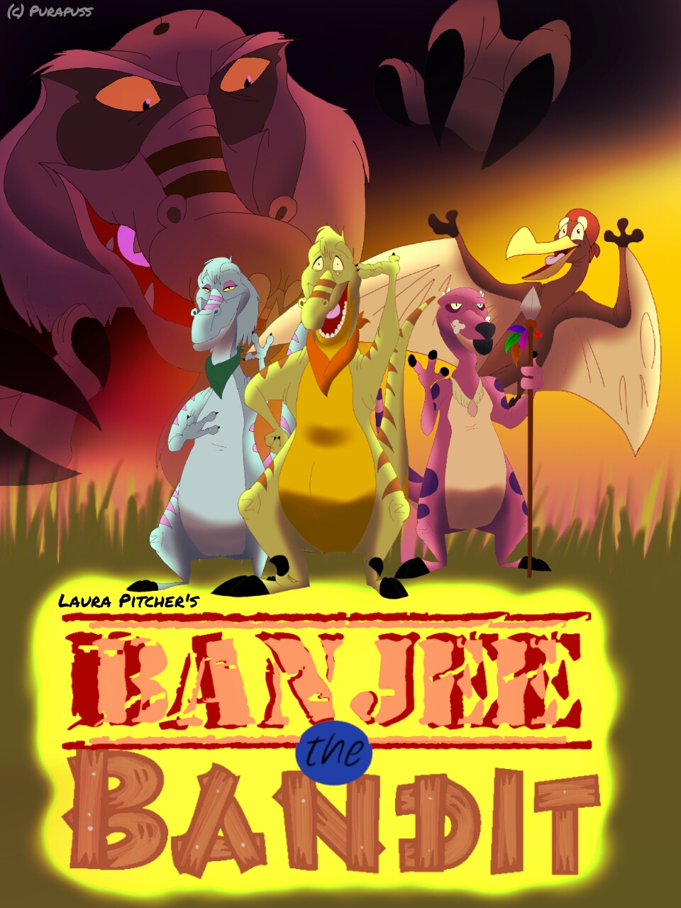 Banjee the Bandit cover by purapuss on DeviantArt
