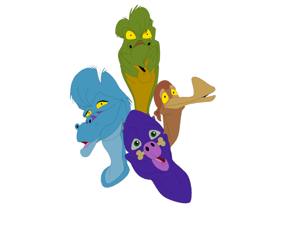 Banjee and friends t-shirt design by purapuss on DeviantArt