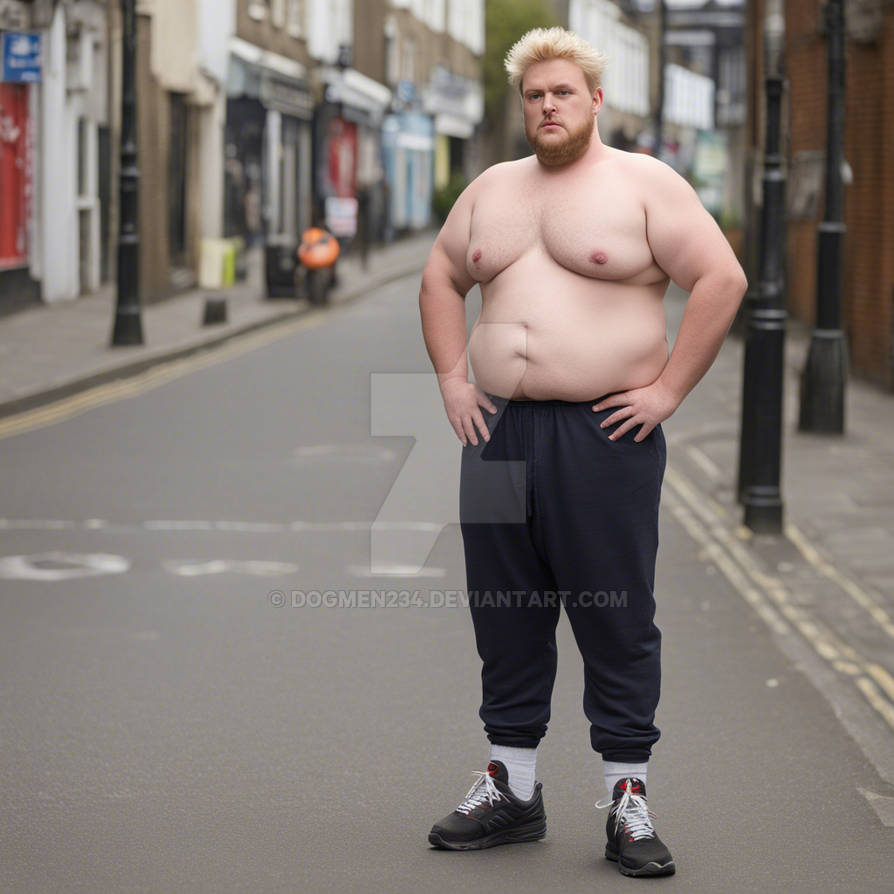 Very Fat 29 Year Old Male Chav Is Good Looking Wit
