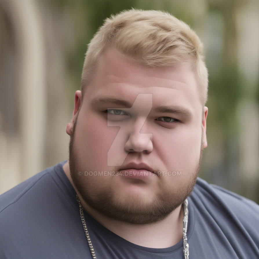 Very Fat 29 Year Old Male Chav Is Good Looking Wit