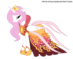 Young Celestia - Solar Gown