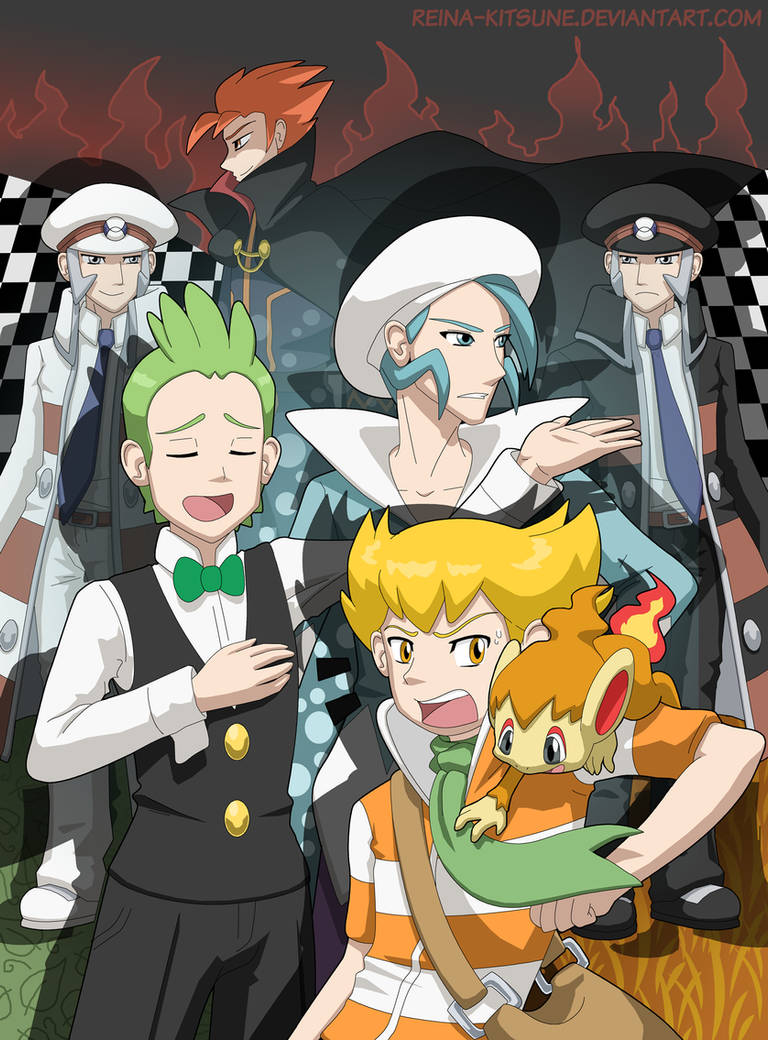 My men of Pokemon by Reina-Kitsune on DeviantArt