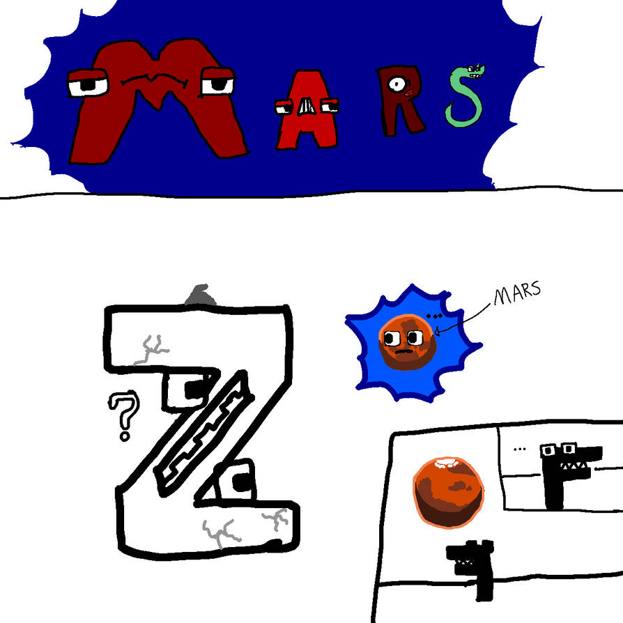 Mars in Alphabet Lore by Solaris025 on DeviantArt