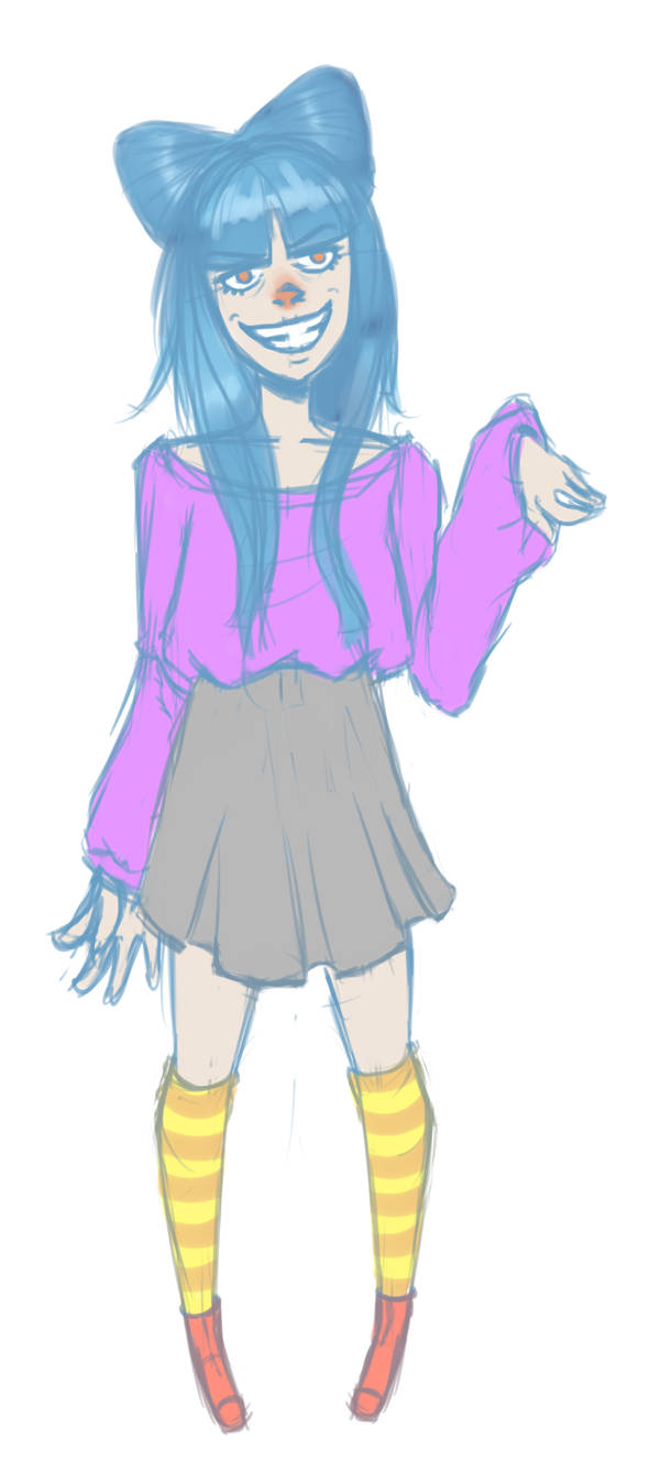 nell design sketch by DullMigraine on DeviantArt