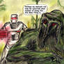 ROM spaceknight encounters The Macabre Man-Thing