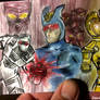 Tribute sketch card to classic ROM spaceknight