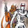 ROM spaceknight 9 tribute fan art RIP Serpentyne