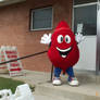 American Red Cross Blood Drop Costume