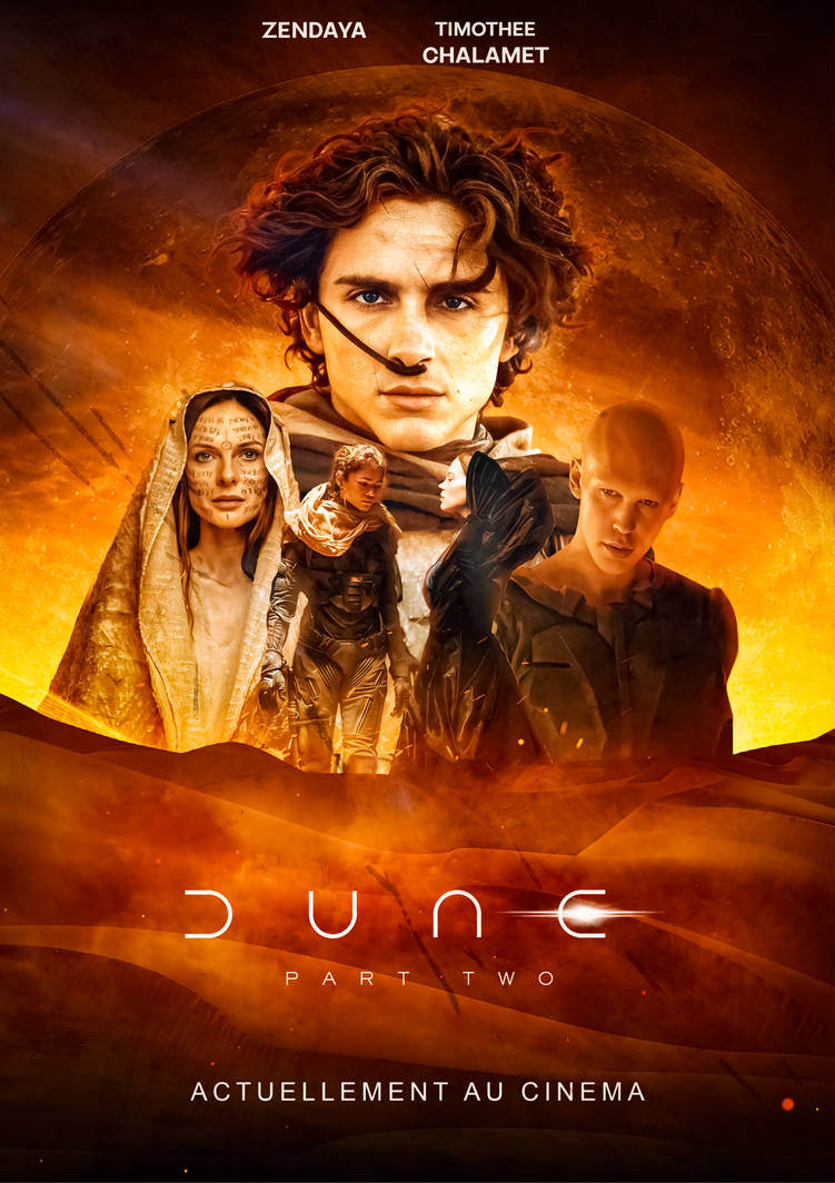 Dune Part 2 concept MOVIE poster by pacshu on DeviantArt