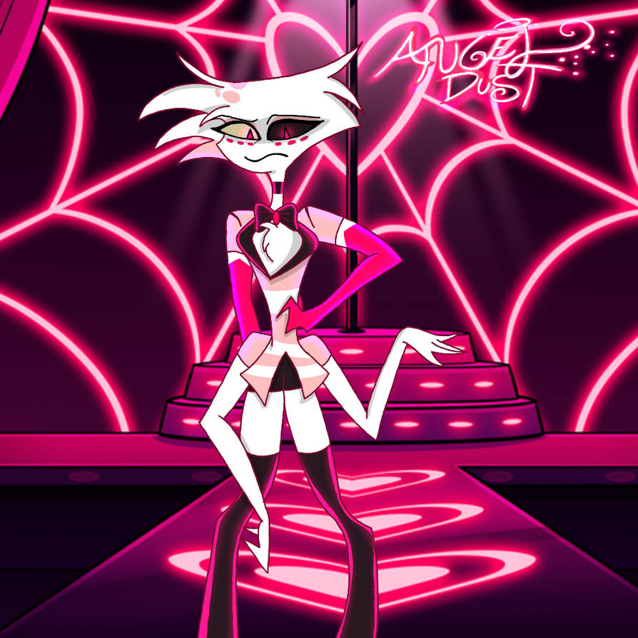 Angel Dust Riding Angel Dust Fanart by CloudedStone on DeviantArt