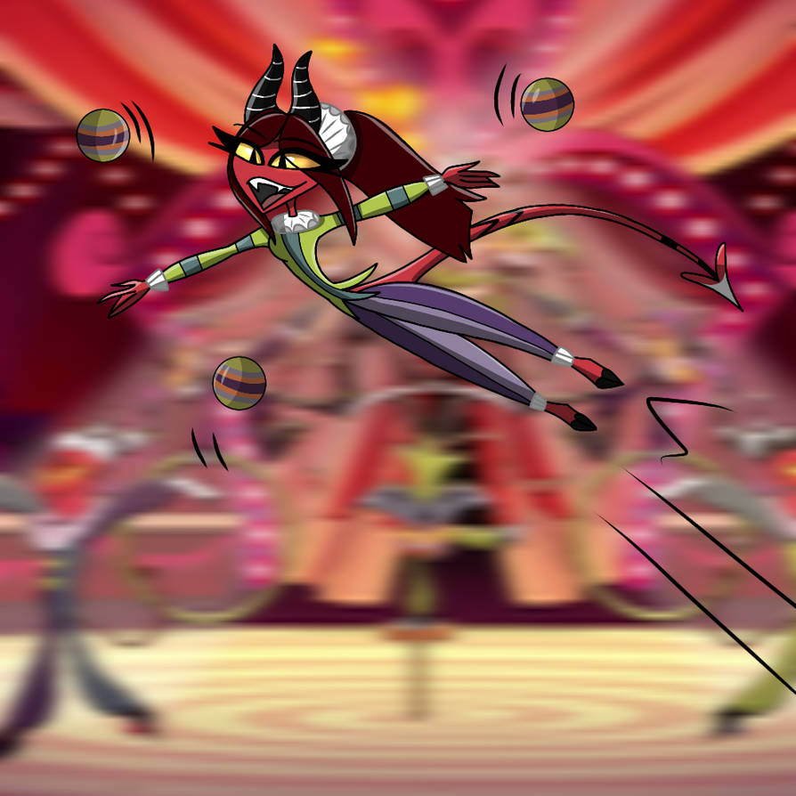 Helluva Boss - Imp at the Circus ART by CloudedStone on DeviantArt