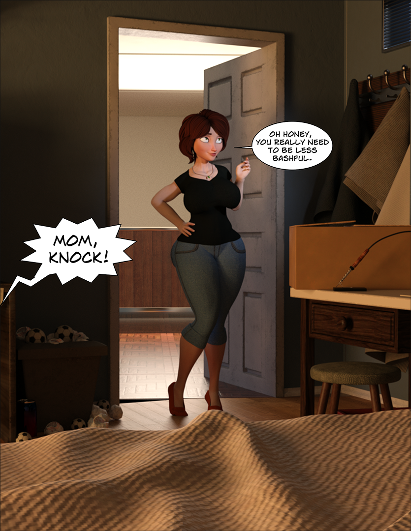 Curvy Cartoon Mom By Bacchus Comics On Deviantart