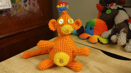 Orange Rainbow Monkey