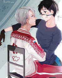Yuri !!! on Ice by ksmile1313