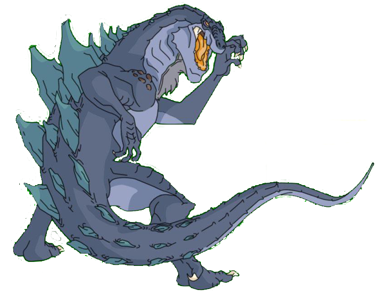 Second Godzilla Godzilla (2nd Version) - Godzilla: The Series by OmegaBeastGodzilla on ...