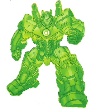 Green Lantern Robo - DC vs MonsterVerse