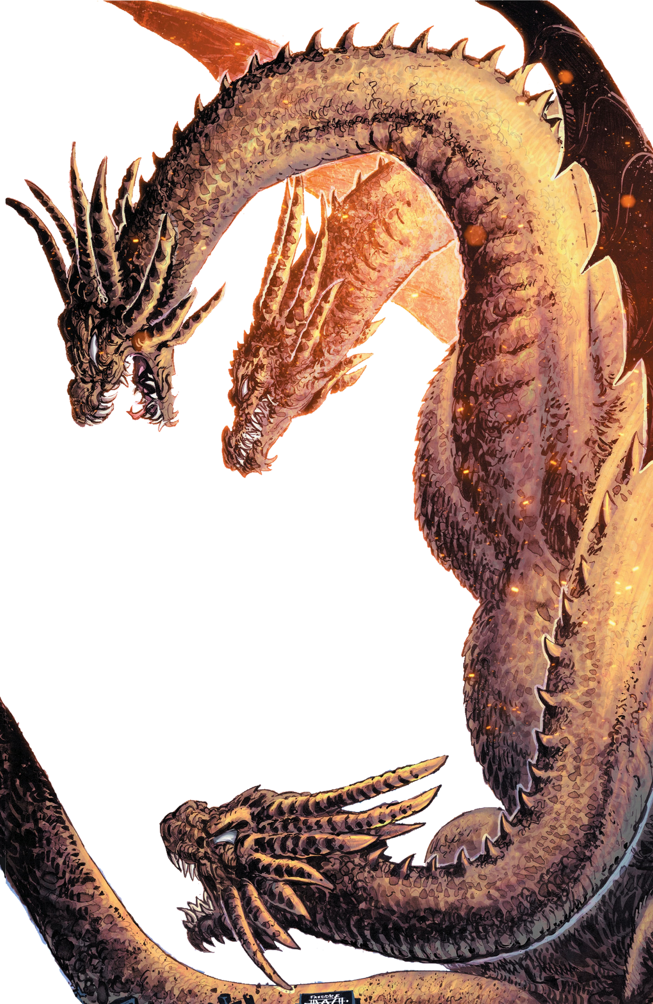 Mighty Morphin Power Rangers King Ghidorah by OmegaBeastGodzilla on ...