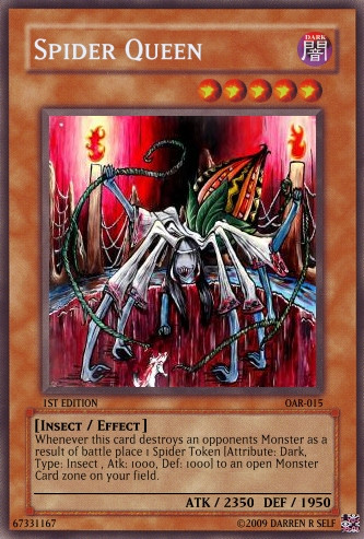 yugioh spider cards Spider cards