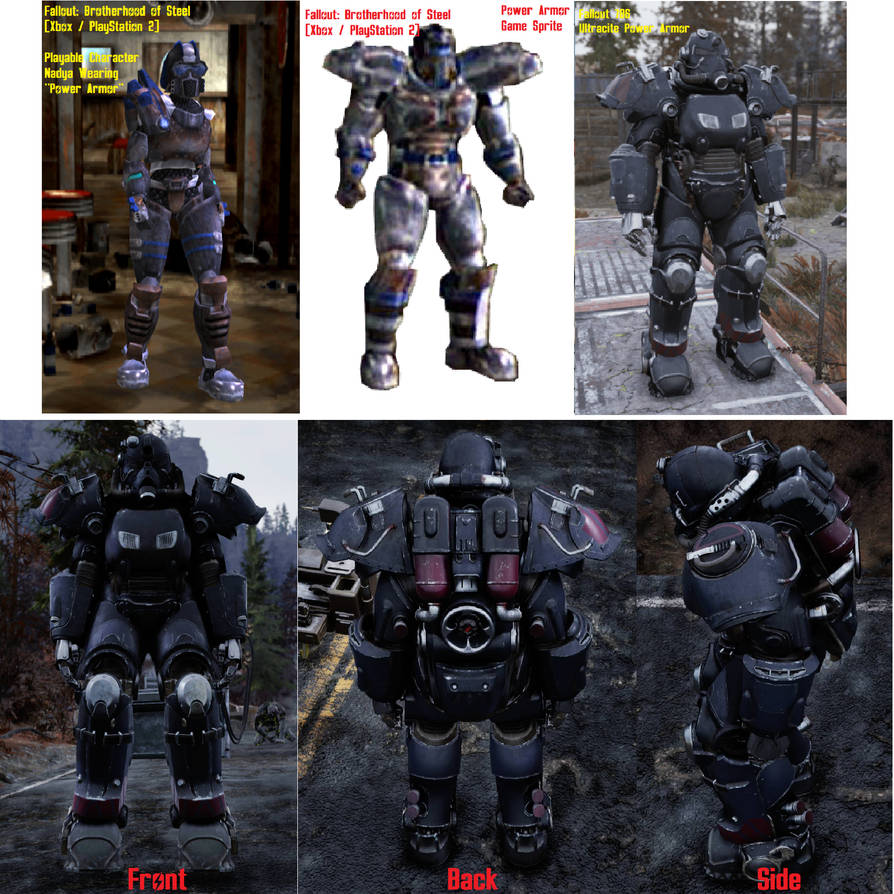 Mansion Bestemt brochure Fallout 76 Fan Theory - BoS Ultracite Power Armor by GreatDragonSeiryu on  DeviantArt