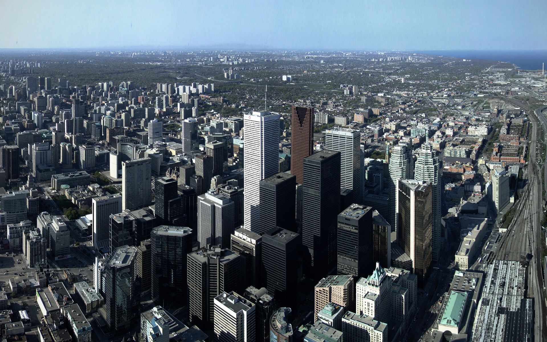 CN Tower Wide Angle  1920x1200