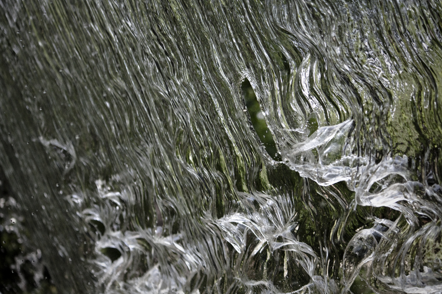 Waterfall Frozen in Time