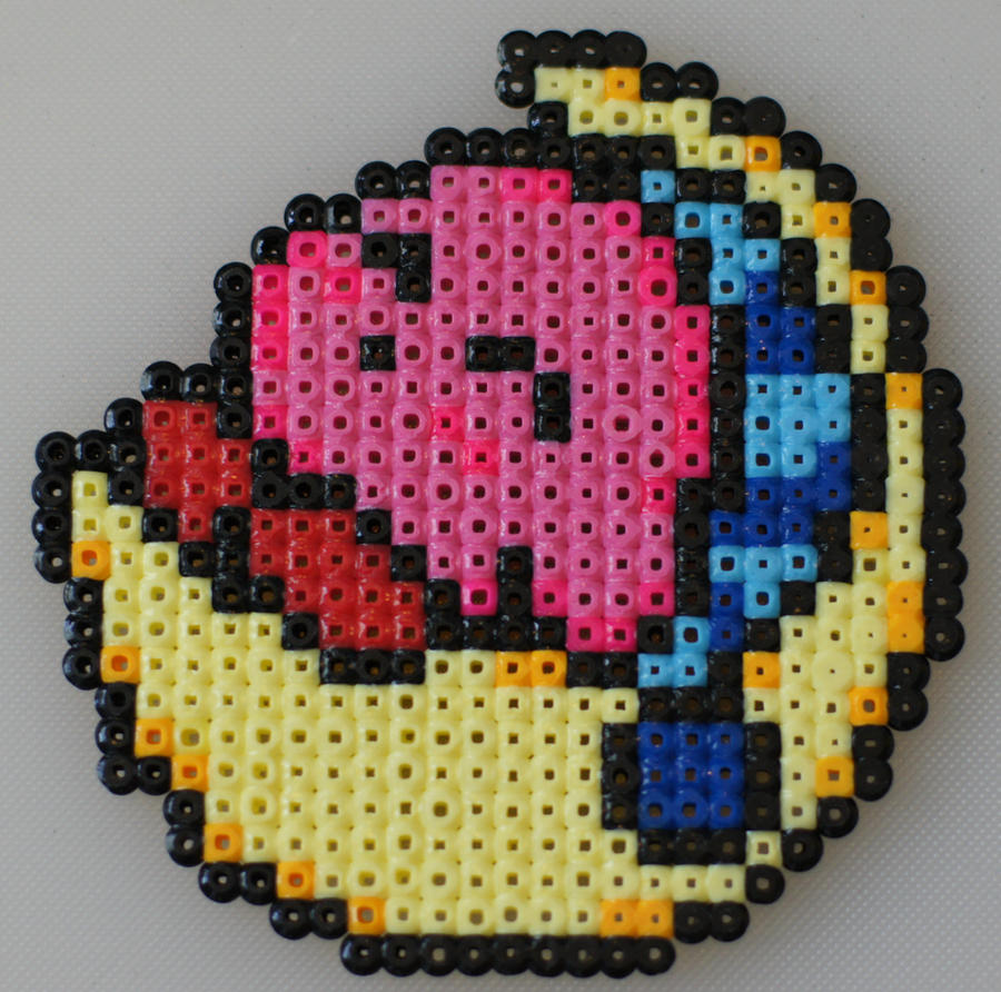 Sleeping Kirby Bead Sprite