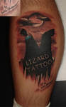 Srdjan tattoo - Lizard tattoo